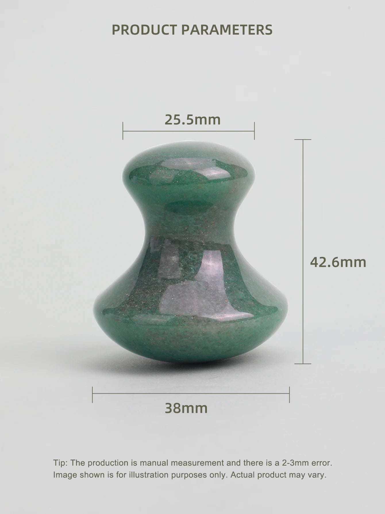 1 Natural Jade Mushroom Shape Gua Sha Board Face Back Body Massager Facial Beauty Care Skin Tool Women Relaxing Face Roller