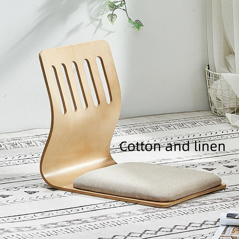 Lazy Sofa Tatami Single Legless Backrest Chair Element Minimali Japanese Floor Chair Cushion Sofa Set Living Room Furniture