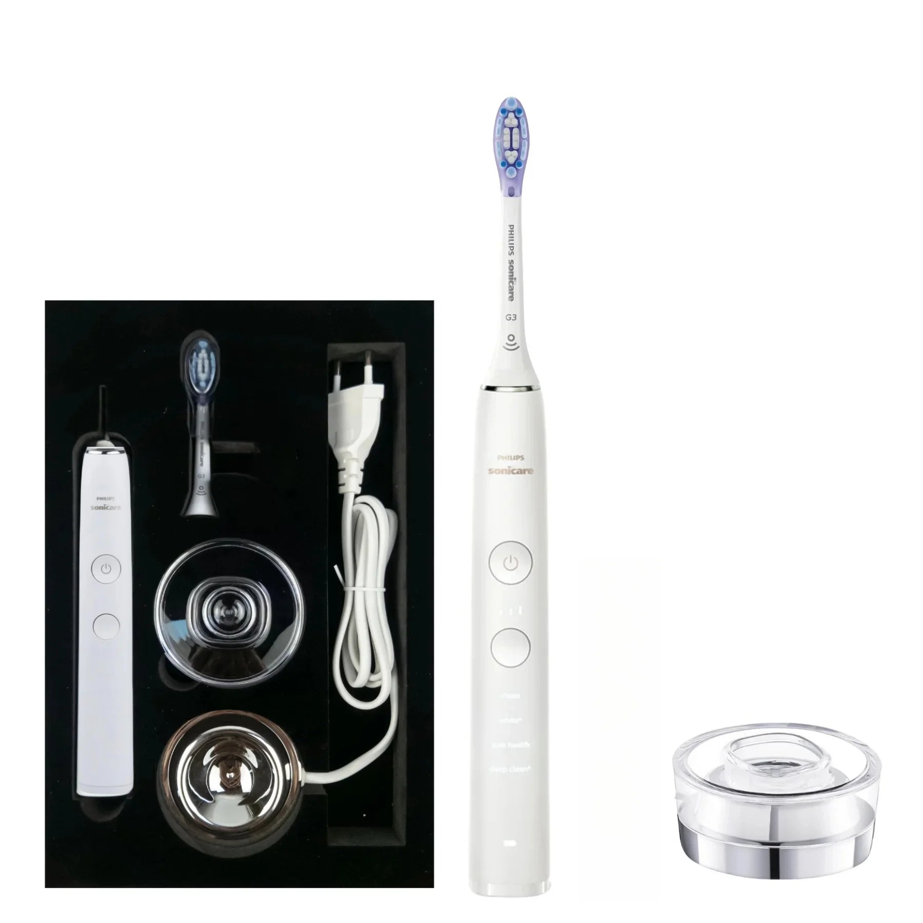 Philips Sonicare 9000 Series Electric Toothbrush HX991, No Original Packaging, C3 Brush Head