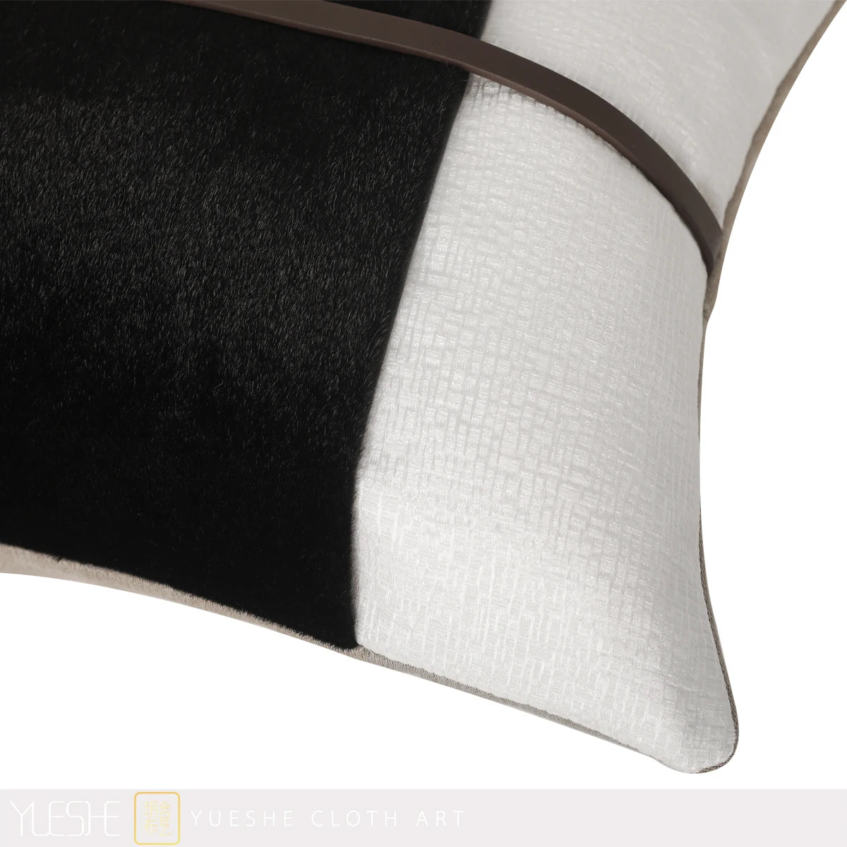 Modern Luxury Model Room Throw Pillow 30 * 50cm Creative Designer's Sofa, Living Room, Square Pillow, Cushion Cover