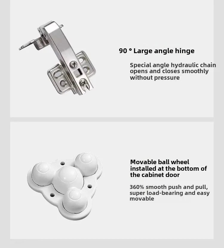 Snack Storage Cabinet Wine Cooler Sideboard Dining Cabinet Against The Wall All-in-one Pantry Cabinet Living Room Custom Size