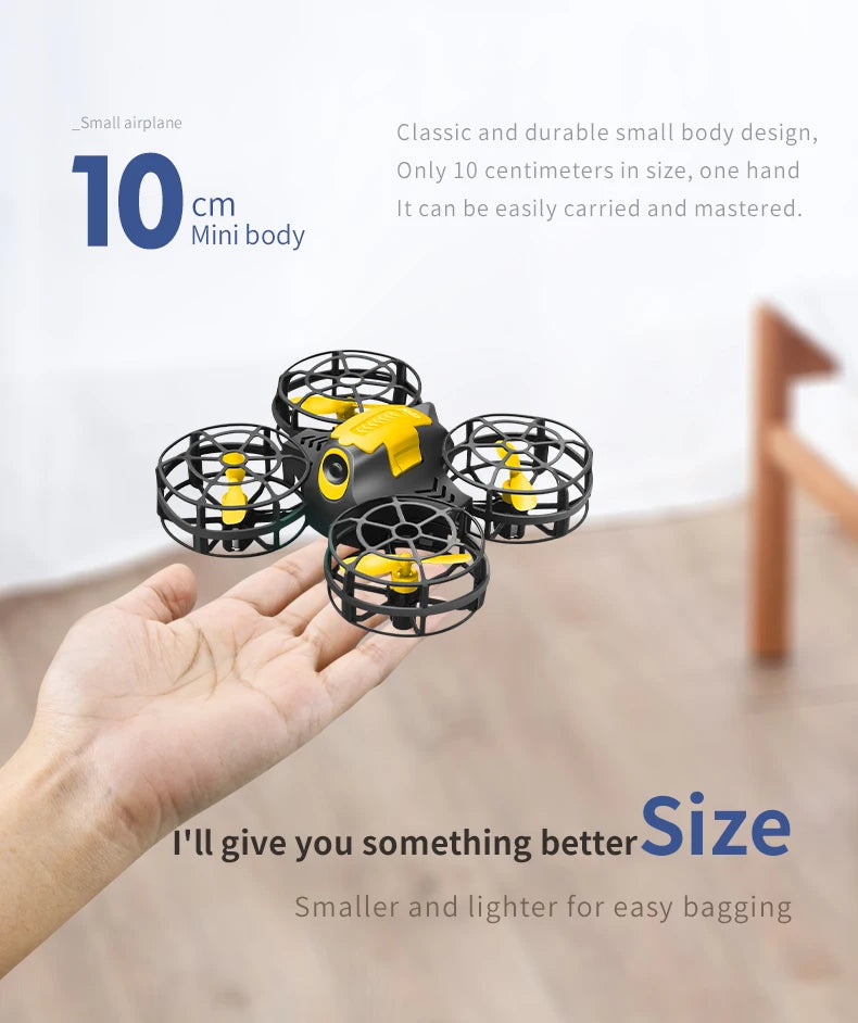 New Mini Rc Drone 4ch 6-Axis Headless Mode Helicopter 360° Flip Remote Control Quadcopter Toy Mini Drone For Children's Gifts