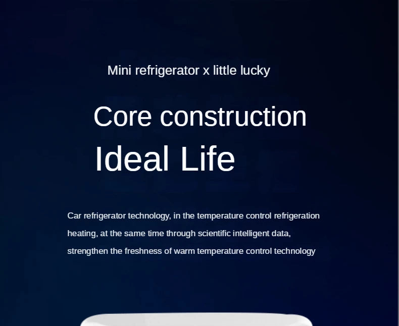 10L Car Refrigerator Mini heating Cooling small refrigerator car home dual-use small dormitory home car dual-use refrigerator