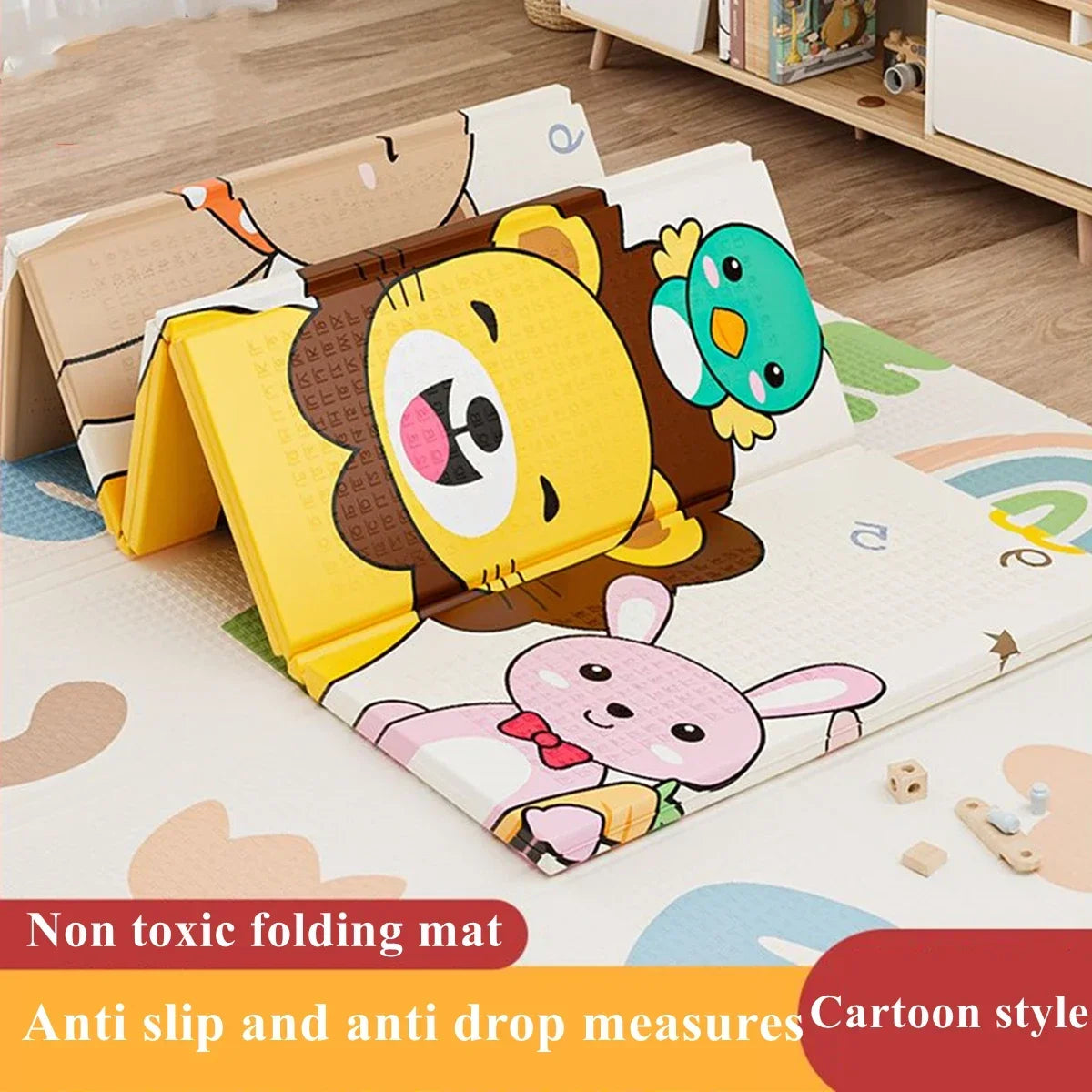 Foldable Baby Foam Play Mats 180cm X100cm Playmat Floor Mats Carpet XPE Mats Floor Crawling Rugs Mat Baby Mat Gift for Kids