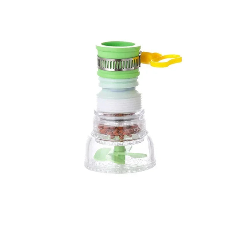 Universal 360 Degree Kitchen Faucet Bubbler Adjustable Water Saving Filter Diffuser Shower Kitchen Sink Faucet Nozzle Connector