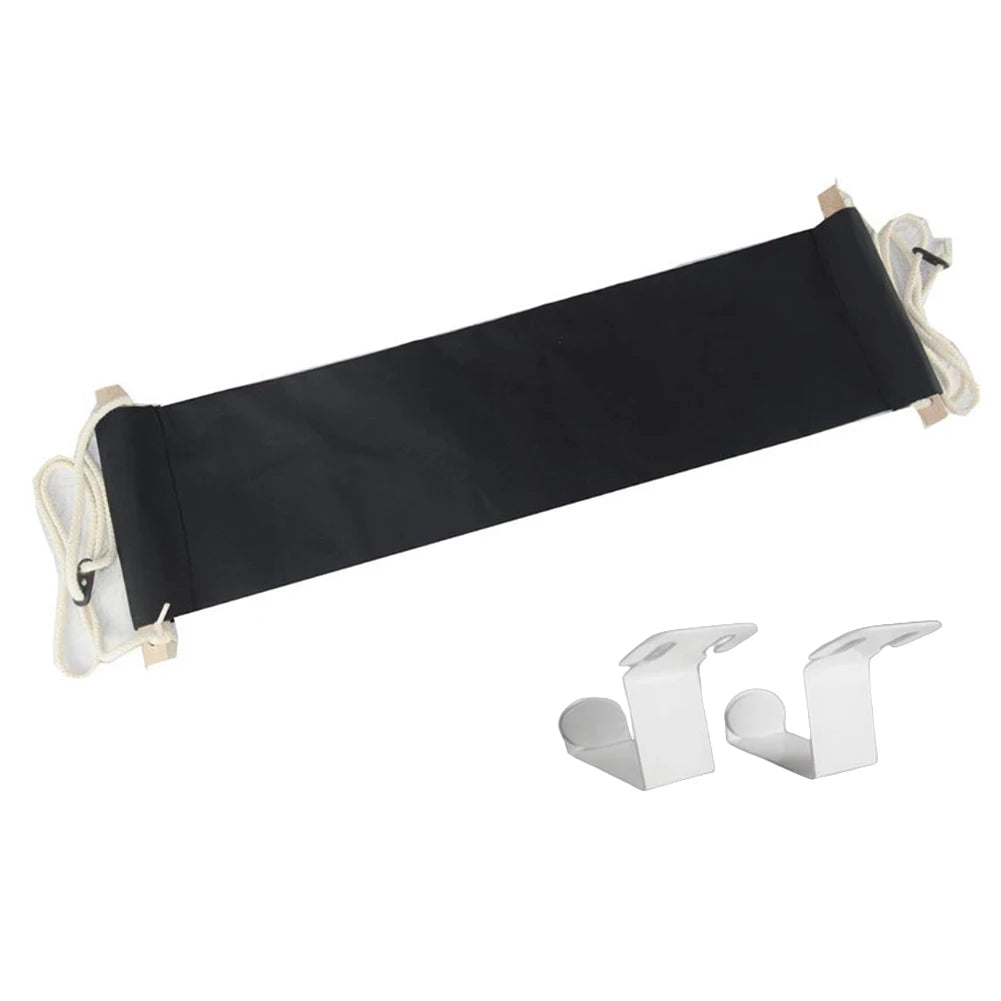 Portable Foot Hammock Polyester Desk Rest Foot Put Adjustable Rest Tables Foot Put Feet Swing Footrest for Office Home Camping