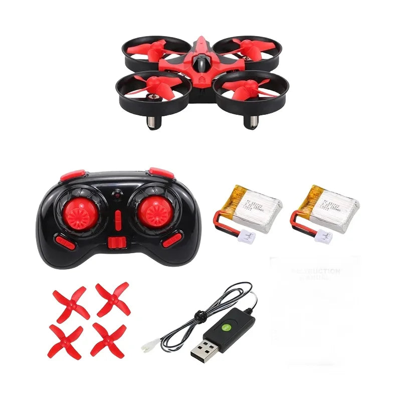 Mini 2.4G 4CH 4-Axis Gyro NH-010 RC Drone Quadcopter PK Eachine E-010 JJRC H36 Headless Mode UFO Aircraft W Extra Batteries DIY