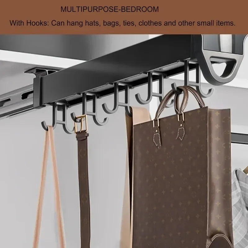 ZEXEF Pull Out Pot and Pan Storage Rack Organizer Kitchen Cabinet Push-Pull Pot Locker Push-Pull Rack Kitchen Organizer