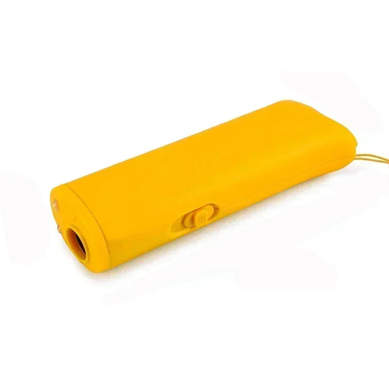 Anti Barking Stop Bark Training Device Pet Dog Repeller Trainer LED Ultrasonic 3 in 1 Anti Barking Ultrasonic Without Battery