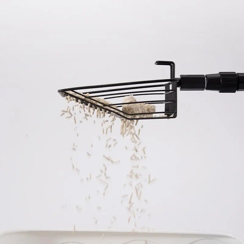 Chicken Coop Rake Retractable Cat Litter Scoop Chicken Coop Cleaning Tools Poop Shovel Garden Separating Poop And Debris Tools