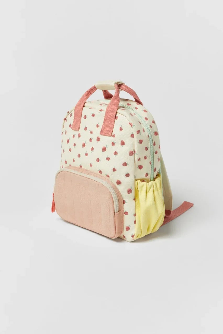 2025 Cartoon Print Floral Kids Backpack for Girls Boys School Bags Kid Bag Backpacks for Kids for School  Cute Backpack