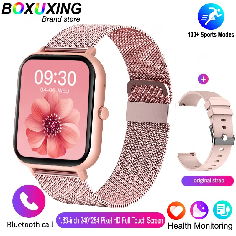 For Xiaomi Watch 5 Upgraded Smart Watch Men Woman Bluetooth Call Sports Fitness Heart Rate IP68 Waterproof Smart Watch 2026 New