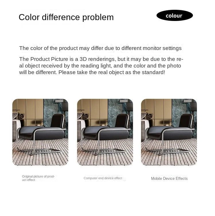 X&D Medieval Stainless Steel Irregular Nappa Leather Convex Chair Light Luxury Minimalist Home Leisure Single Sofa Chair New