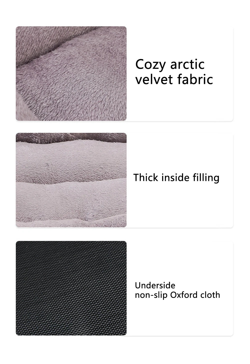 5 Sizes Large Dog Kennel Comfortable Cat Sofa Bed for Small Dog Nest Warm Pet Cat Sleeping Bed Winter Soft House Accessories