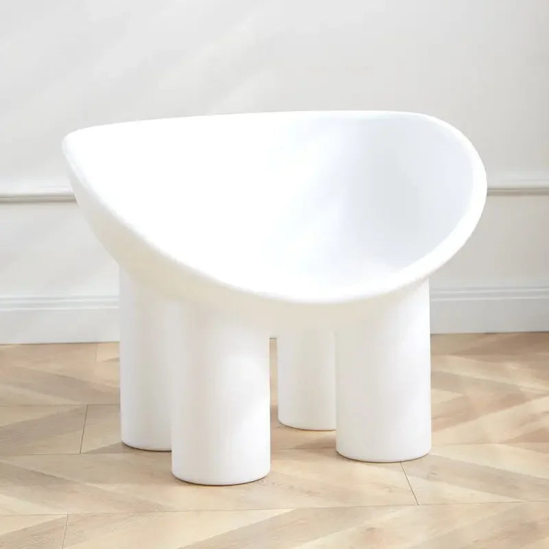 Scandinavian Designer Elephant Leg Chair Ins B&B Single Sofa Chair Lazy Creative Outdoor Leisure Chair Plastic