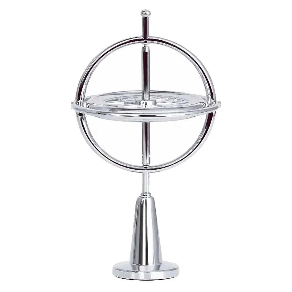 Metal Self-balancing Finger Gyroscope Anti-gravity Colorful Metal Gyro Adults Kids Decompression Stress Relief Spinning Toy
