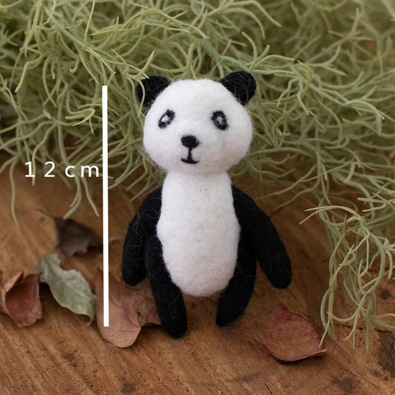 Newborn Photography Props Wool Felt  Doll Rabbit Bear Clond and Star　Photography Props Accessories Baby Studio