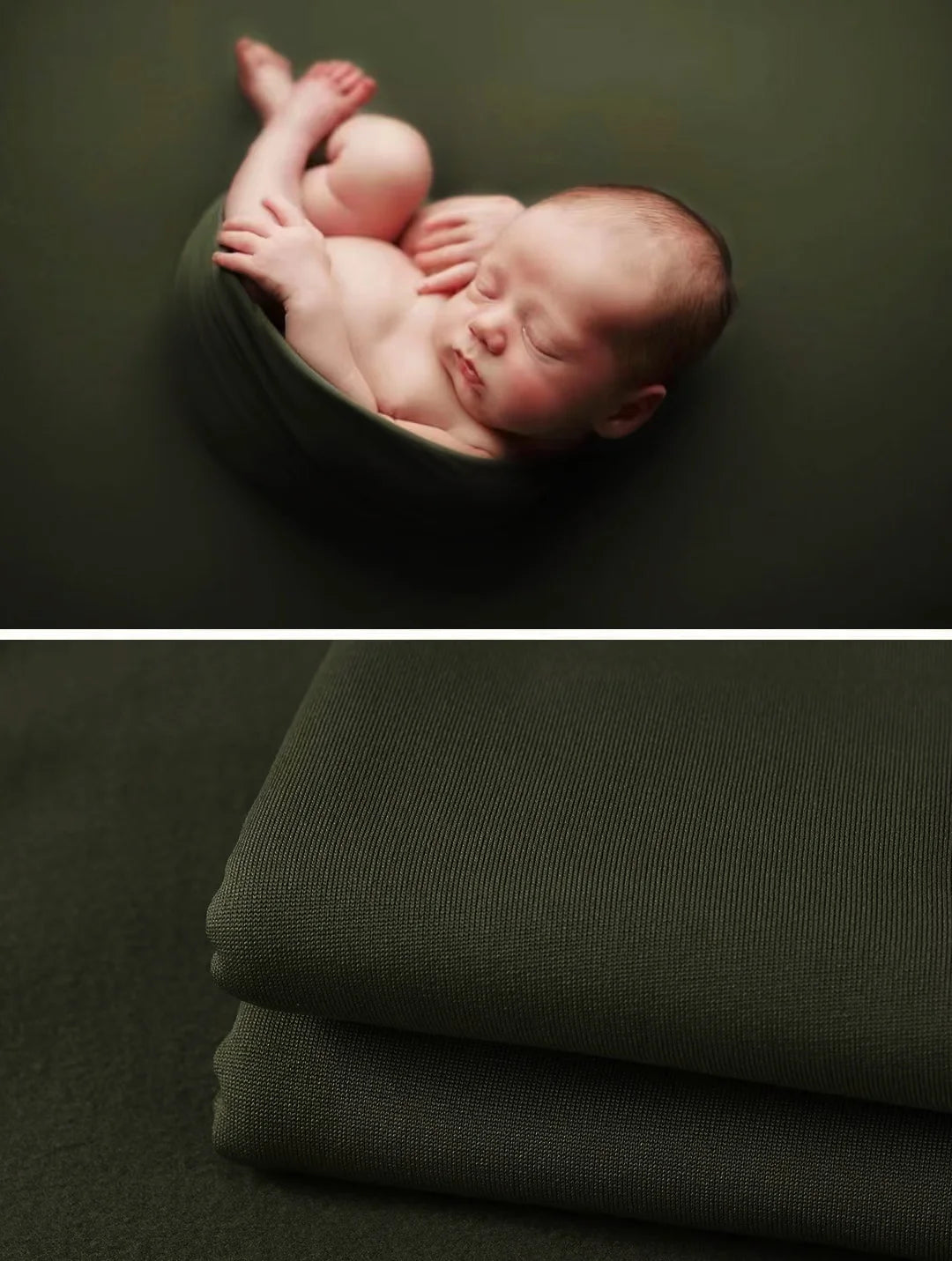 Newborn Photography Props Soft Wrap Blanket Backdrop Stretchable Fabrics for Baby Posing Studio Shooting Photo Accessories