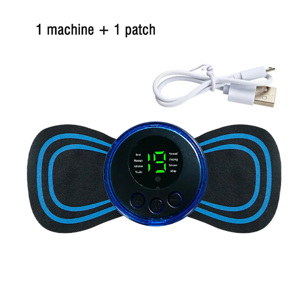 New Cervical Massage Device Mini Massager Micro Current Neck Portable Shoulder Massager to Relieve Fatigue