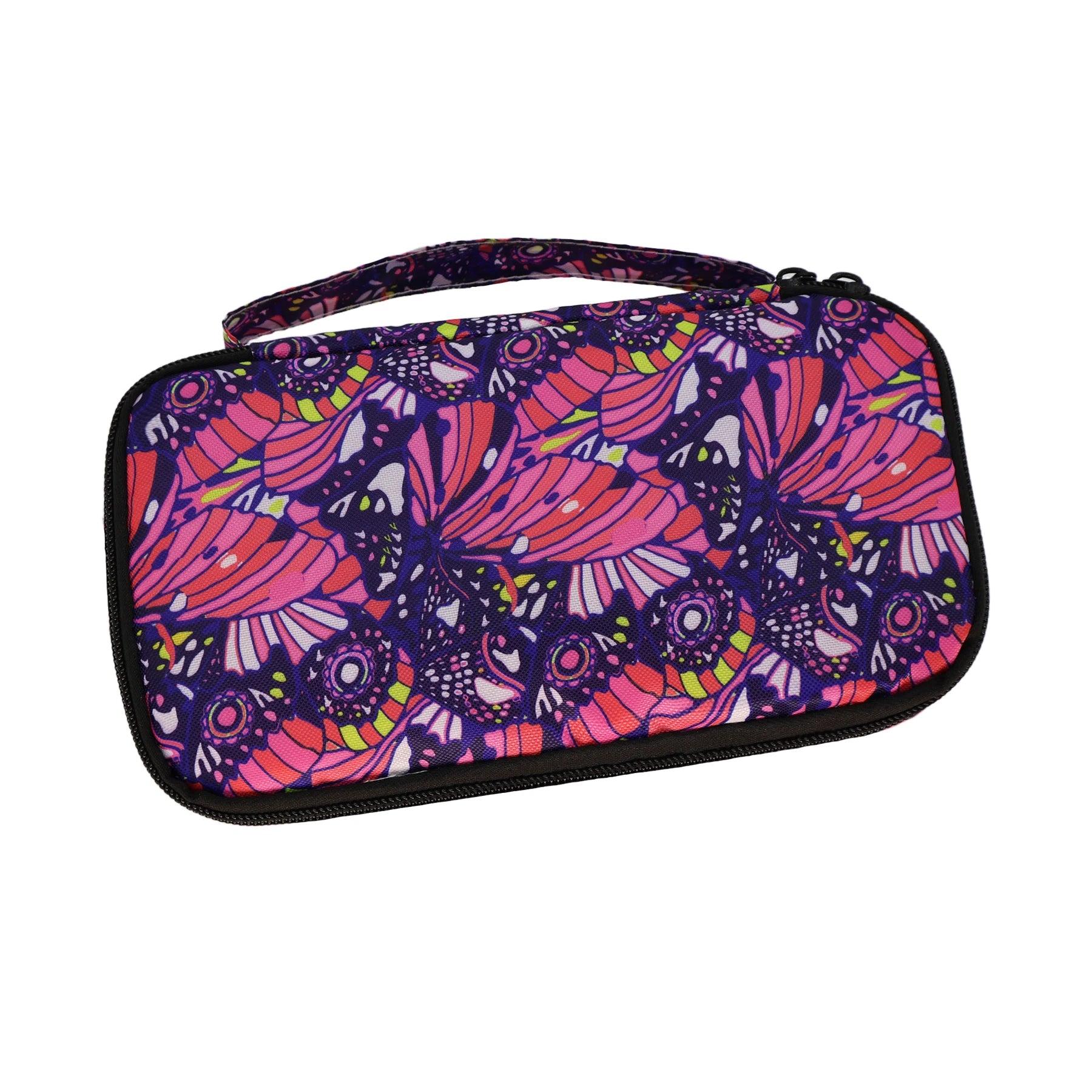Large Portable Insulin Cooler Travel Bag - Lightweight, Boho Flower Print Durable Design for Outdoor Camping and Travel