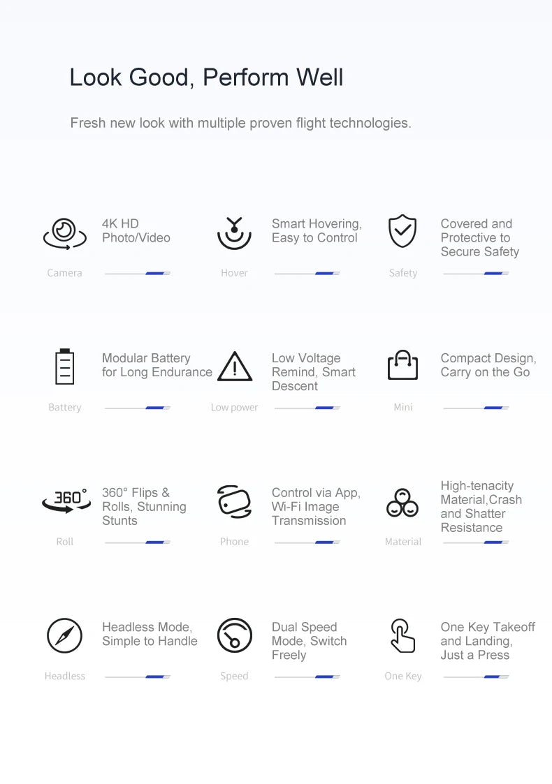 JJRC H107 Dron 8k Drone Quadcopter with /no Camera Hd Wifi Fpv Drones 4K Remote Control Helicopter Plane Pocket UFO for Boys