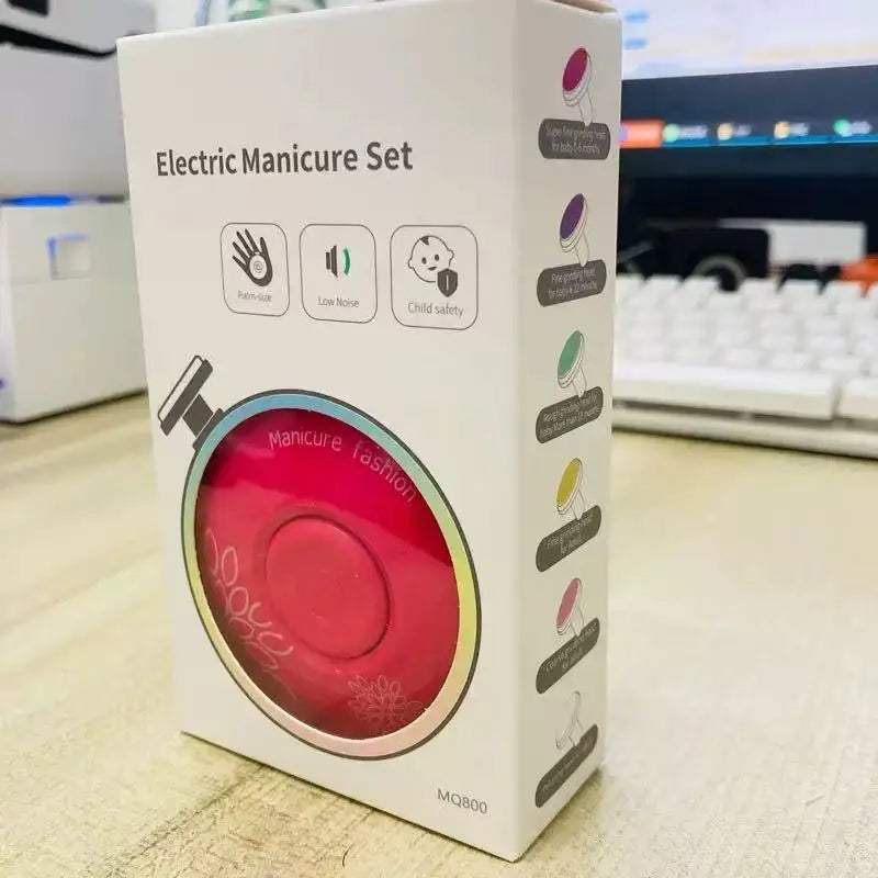 Electric Nail Trimmer Kid Nail Polisher Tool Baby Care Kit Manicure Set Easy To Trim Nail Clippers For Newborn