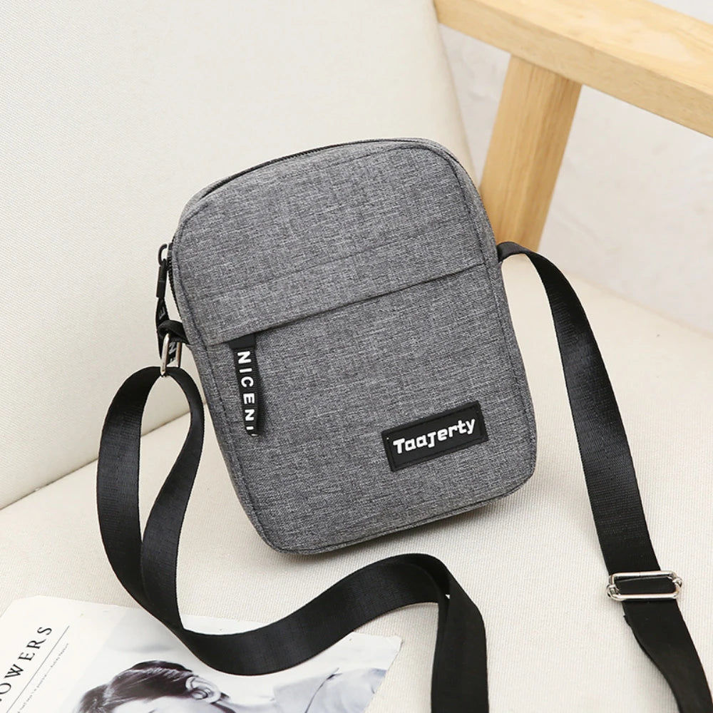 New men's crossbody bag, small crossbody bag, crossbody backpack, casual wallet, multi-functional business bag