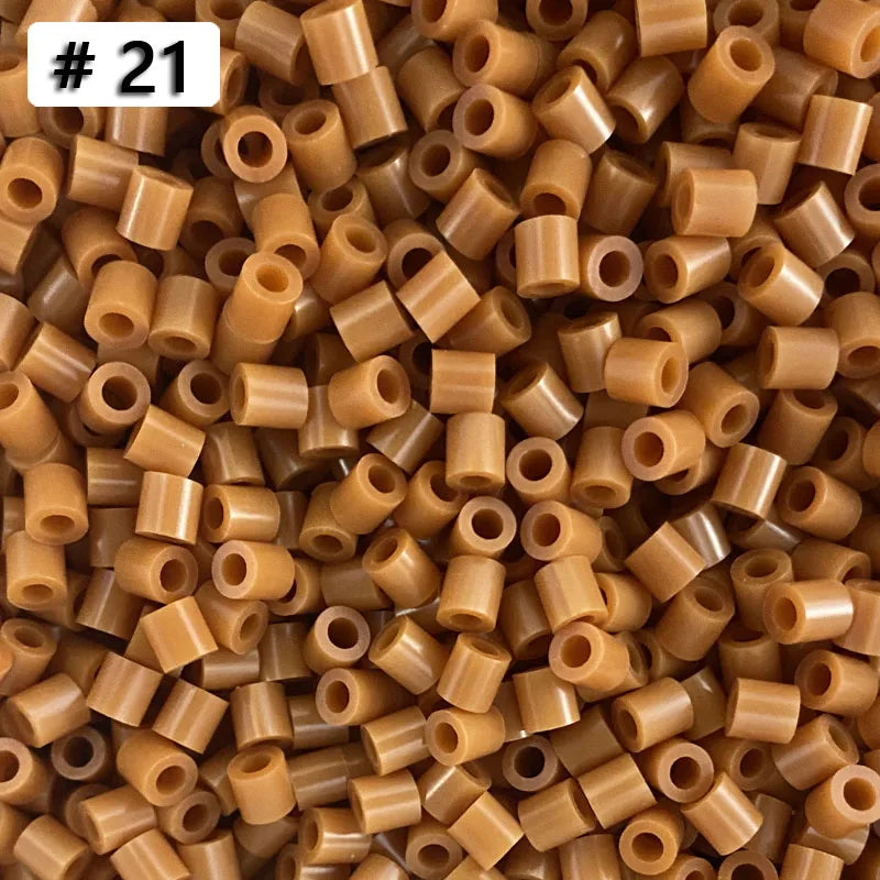 5MM 1000PCs Pixel Puzzle Iron Beads for kids Perler Hama Beads Diy High Quality Handmade Gift toy Fuse Beads