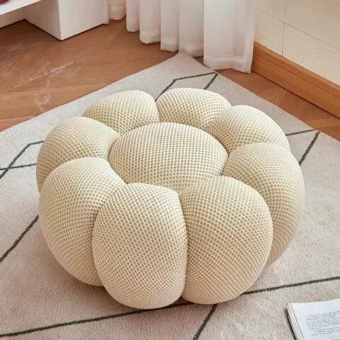 Single Seat Designer Pumpkin Lazy Sofa Balcony and Bedroom Can Lie Down and Recline Italian Minimalist Rochburg Football Sofa