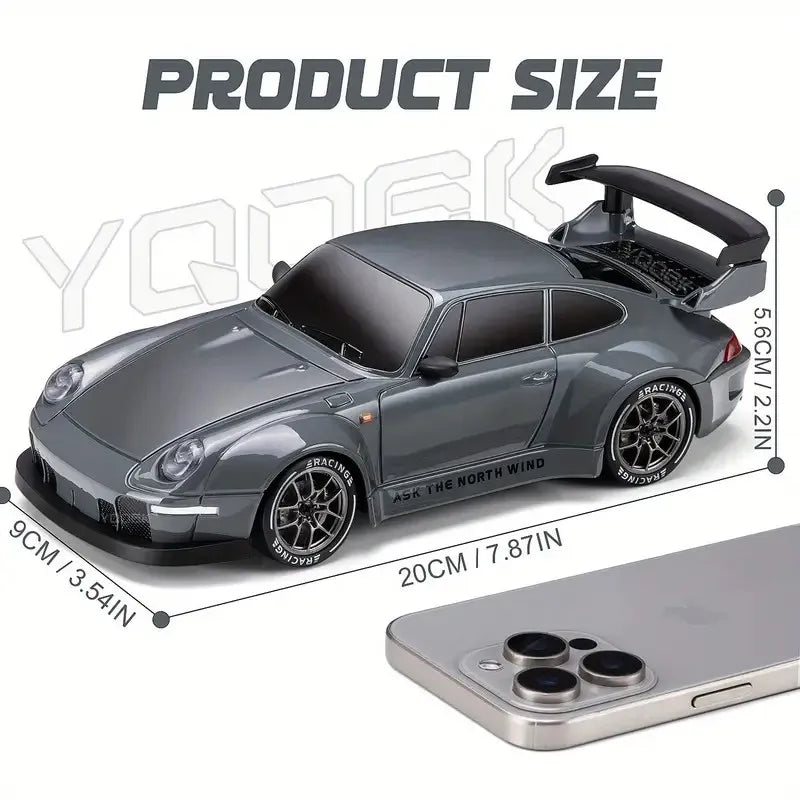 4WD RC Drift Car 1:24 2.4GHz Limited Edition - LED Lights Stunt Drift High-Speed Racing Car Boy Toy Gift