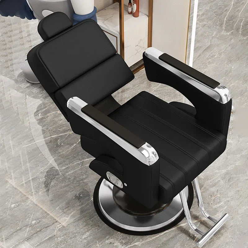 Barber Shop Barber Chair, 360° Rotatable, Hydraulic Lift Chairs, New Design, Customizable Hair Salon Store Furniture Wholesale