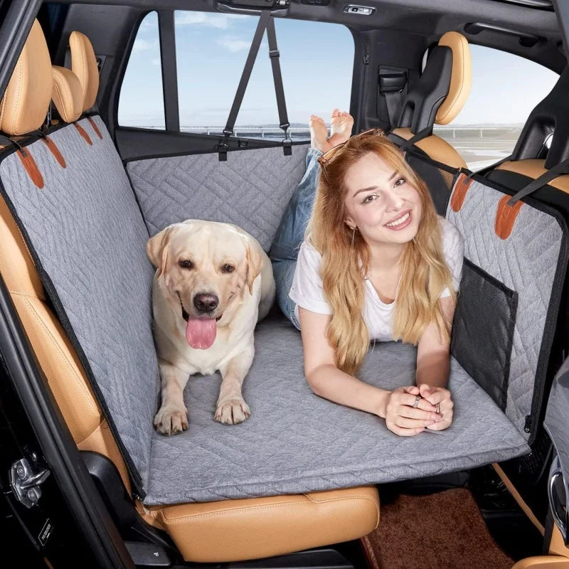 Large Pet Back Seat Extender Car Backseat Protector Multipurpose Waterproof Hammock Dog Universal Car Seat Cover Travel Supplies