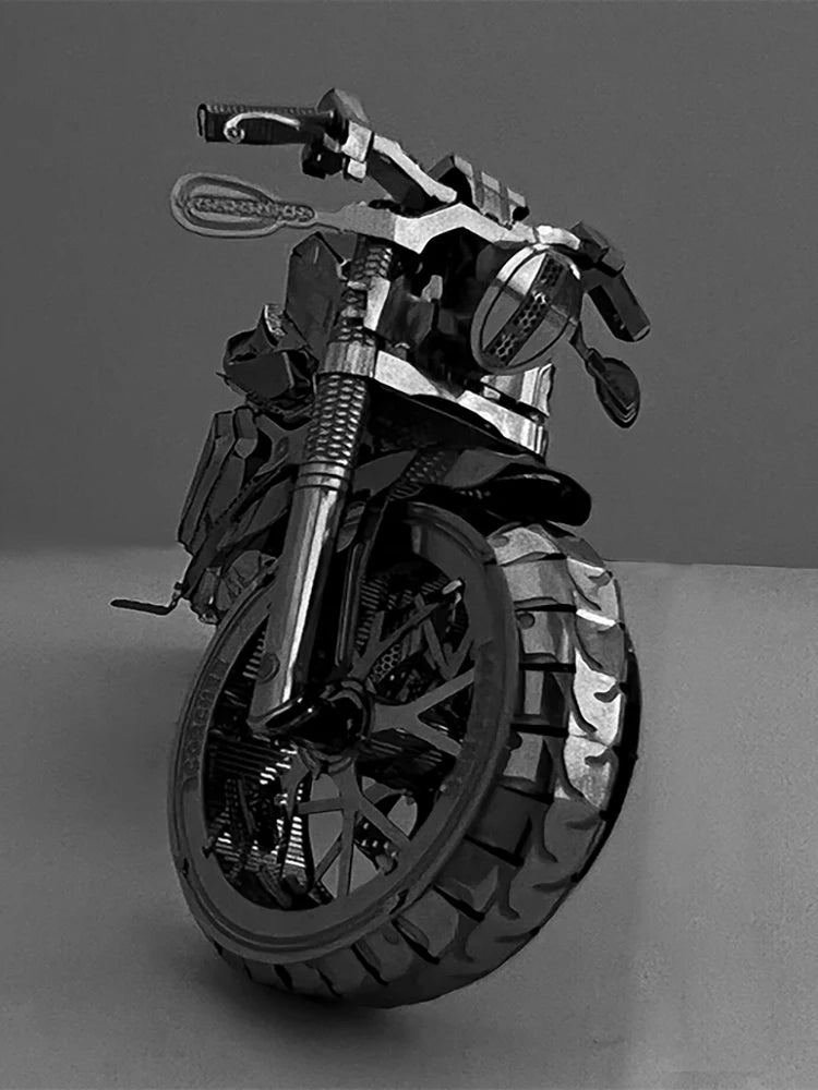 motorbike 3D Metal Puzzle DIY Model Making Kit Adult Toy Birthday Gift