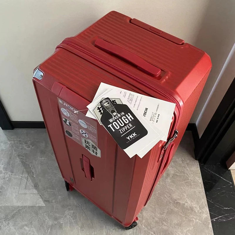 Luxury Large-capacity travel luggage 22/26/28/30/32/36 inch trolley suitcase mute brake men's and women's super fashion suitcase