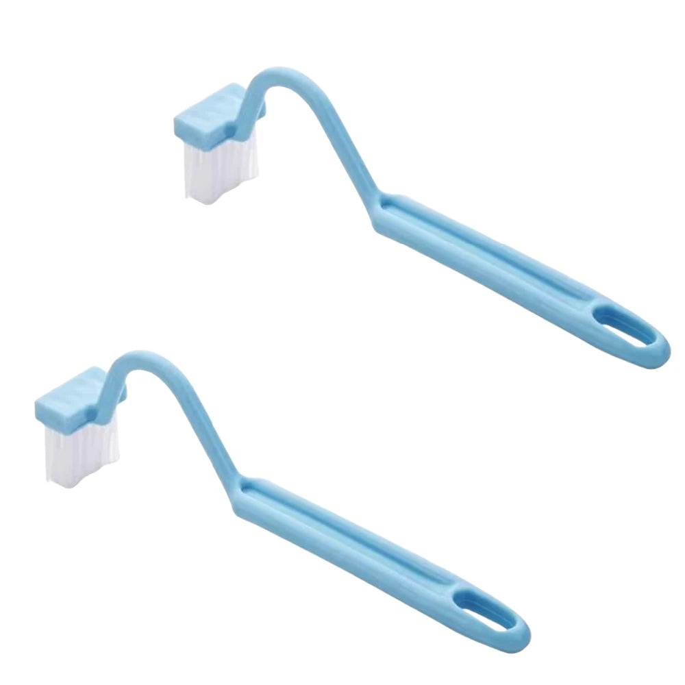Toilet Brush S Shape Portable Toilet Cleaner Curved Edge Corner Handle Bathroom Supplies Cleaning Household Tools Accessories