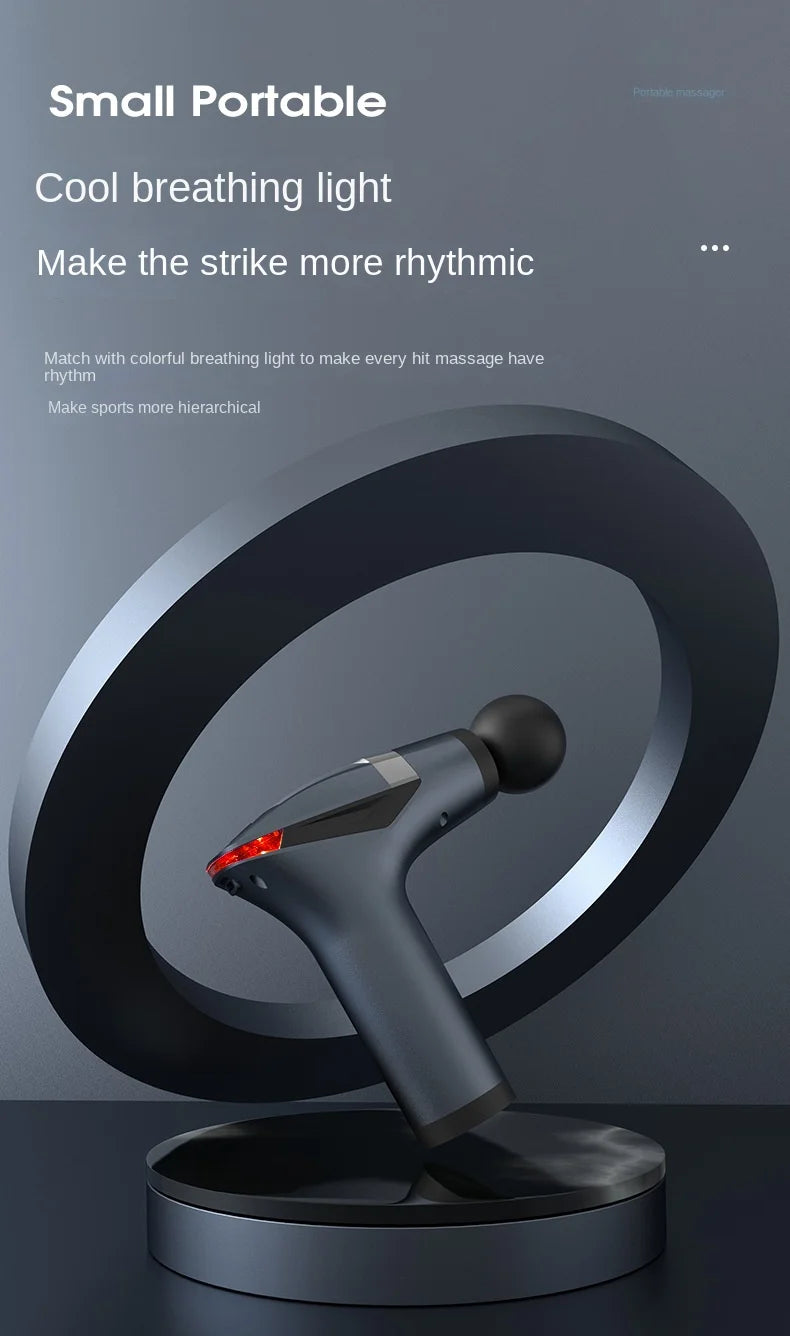 Hot Selling Long-handle Electric Massage Gun: Multifunctional for Muscle Relaxation, Deep Tissue Percussion Relief