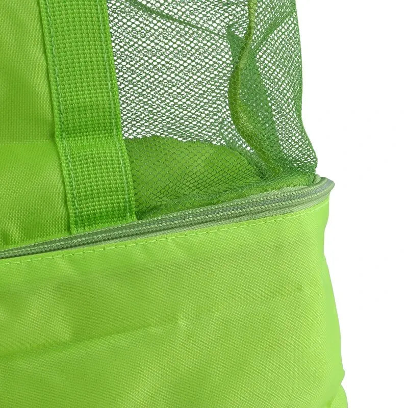 Tote Waterproof Bento Bag Swimming Bag Travel Storage Beach Bags Insulated Double Layer Picnic Ice Bag