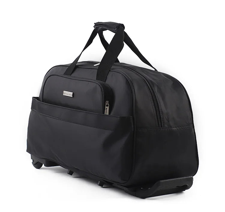 Large Capacity Men Trolley Bag Portable Waterproof Travel Suitcase Women Rolling Luggage With Wheels Carry-On Bags