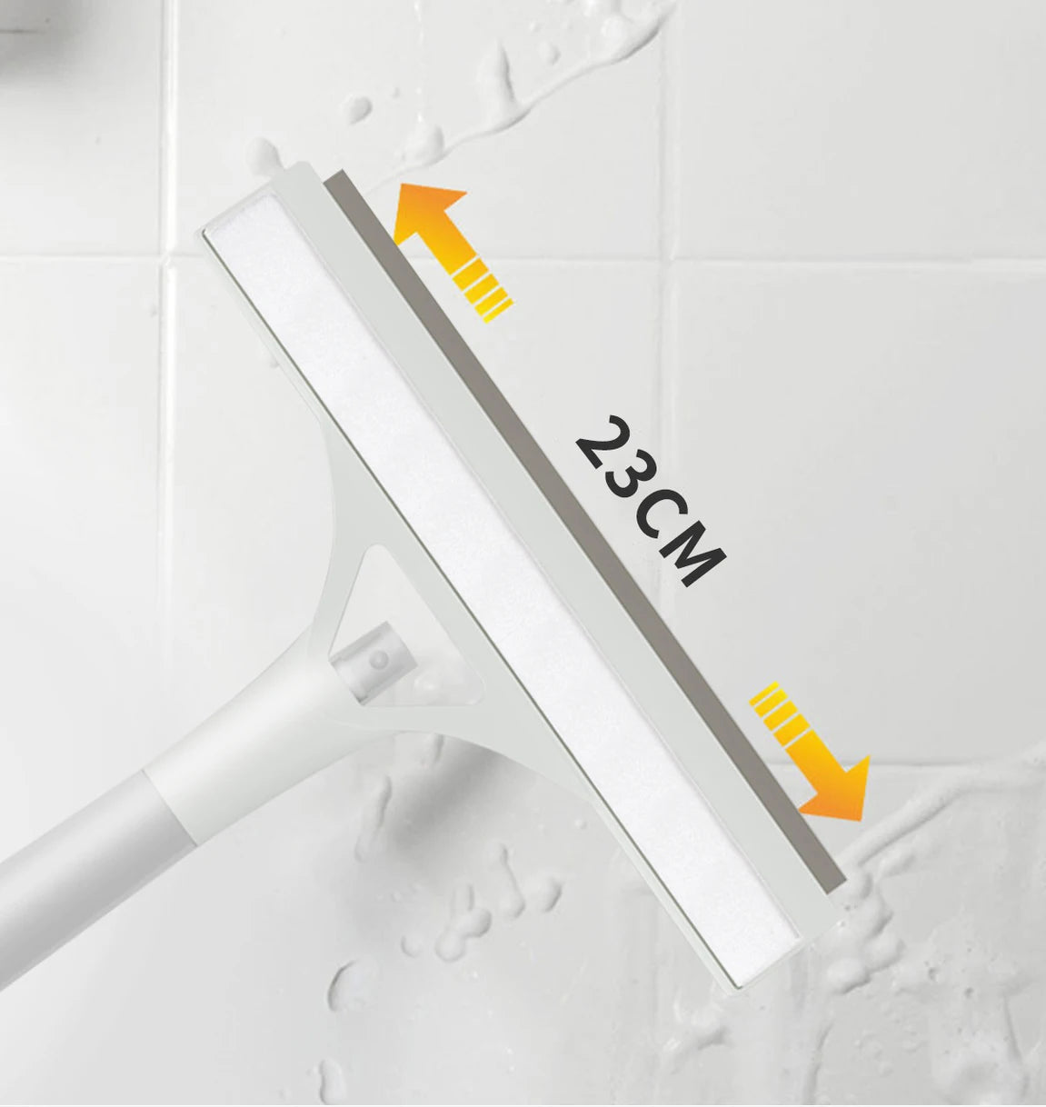 Car Scraper Window Cleaner Wiper Muitifunctional Glass Brush Silicone Squeegee for Car Household Cleaning Tools