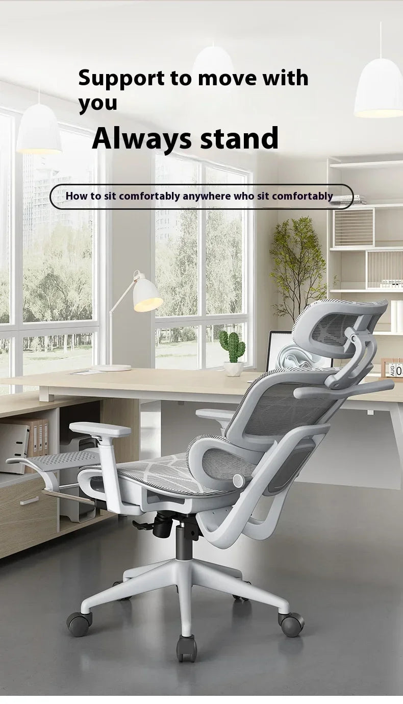 Ergonomic Chair 3D Headrest Armchair Gaming Chairs Computer Recliner Relaxing Massage Silla De Escritorio Office Furniture