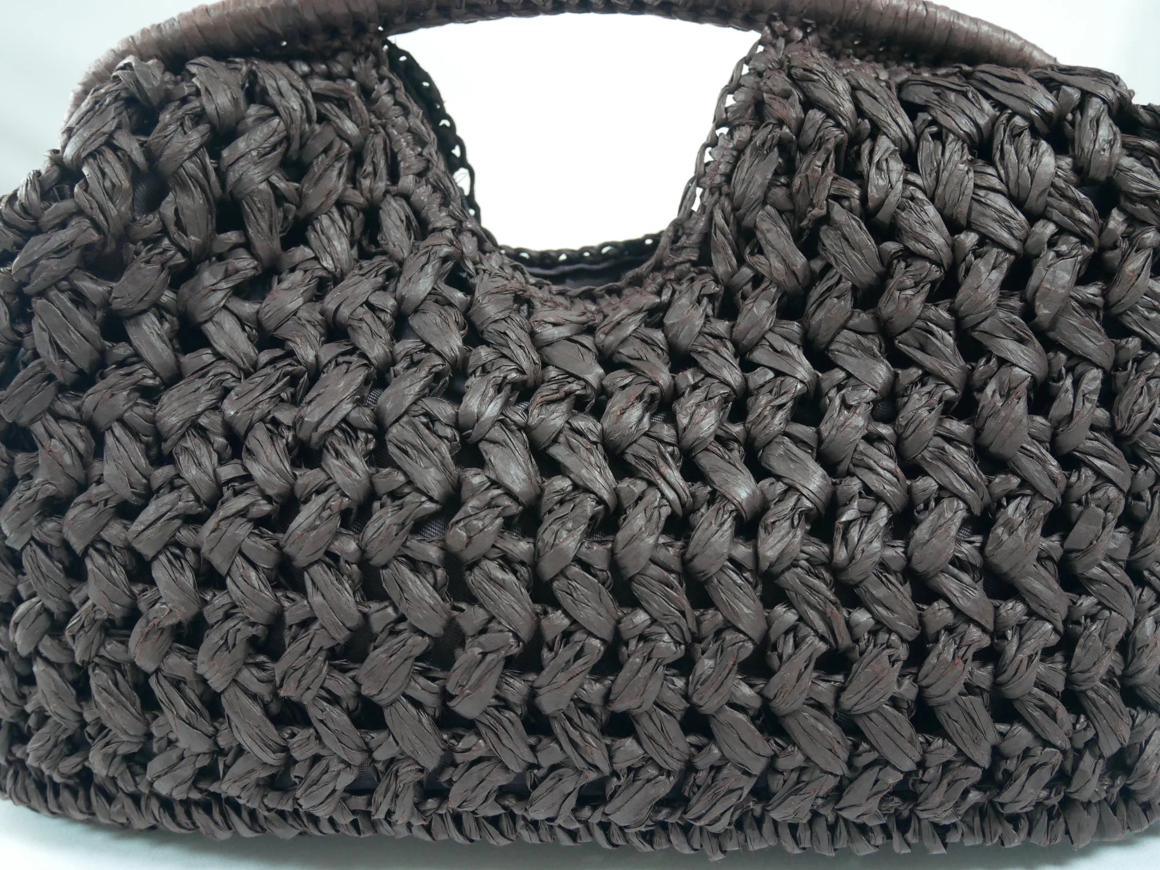 Elegant Ladies Chain Woven Handbag Straw Shoulder Bag Fashionable Raffia Crossbody Beach Bag Summer New Versatile Women's Bag
