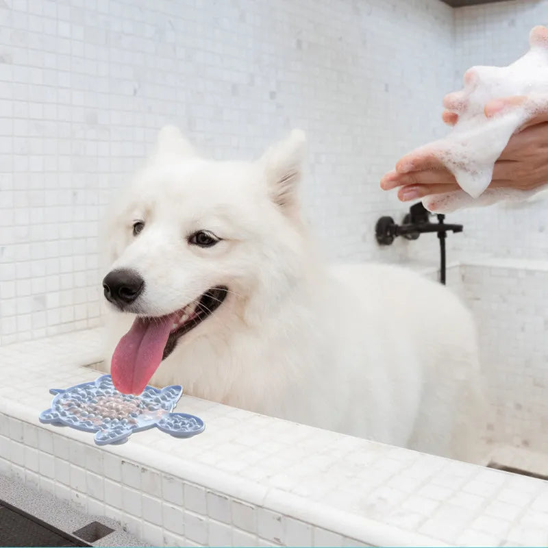 Suitable for pets weighing less than 3 kilograms Mat Cats Slow Food Bowls Suction Cup Feeding Food Silicone Lick，product small