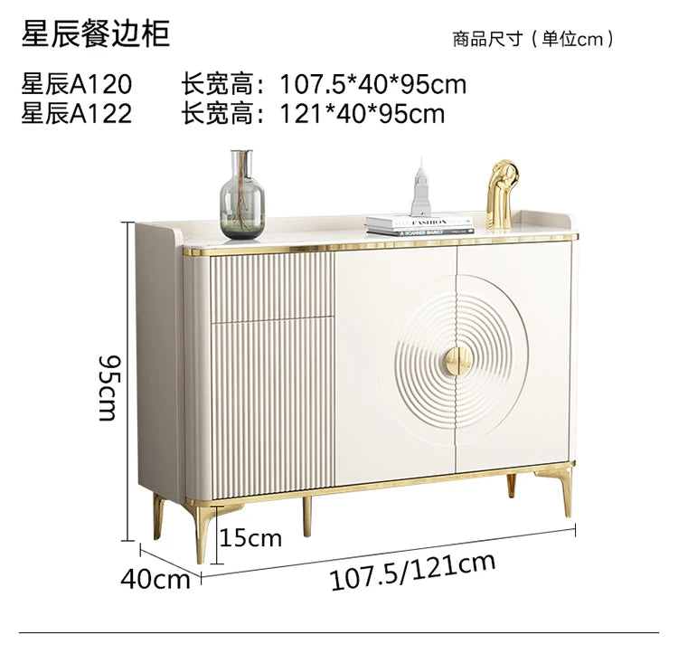 Large Household Living Room Cabinets European Metal Legs Glam Luxury Living Room Cabinets Nordic Modern Szafka Vintage Furniture