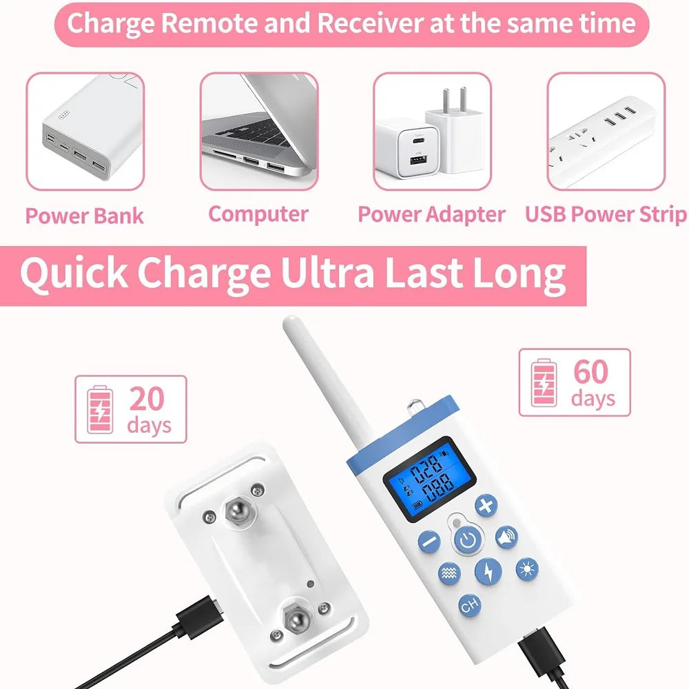 PaiPaitek Cat Training Collar,Cat Shock Collar with Remote ,Cat Stop Meowing Collar, Remote Control/Automatic Anti-Meow for Cats