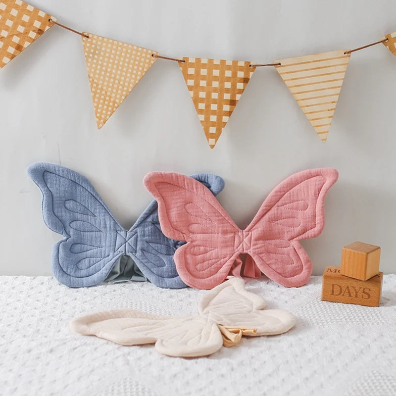1Pc Infant Cotton Butterfly Back With Wings Photography Props Baby Birthday Party Decoration Accessories For Children Birth Gift