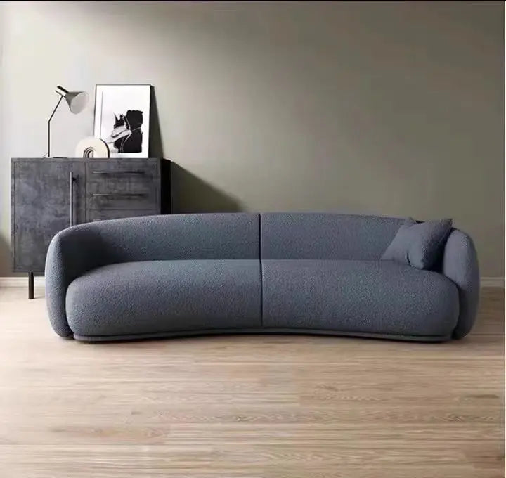 Narrow European Living Room Sofas Minimalist Curved Individual Living Room Sofas Lounges Modern Divano Soggiorno Home Furniture