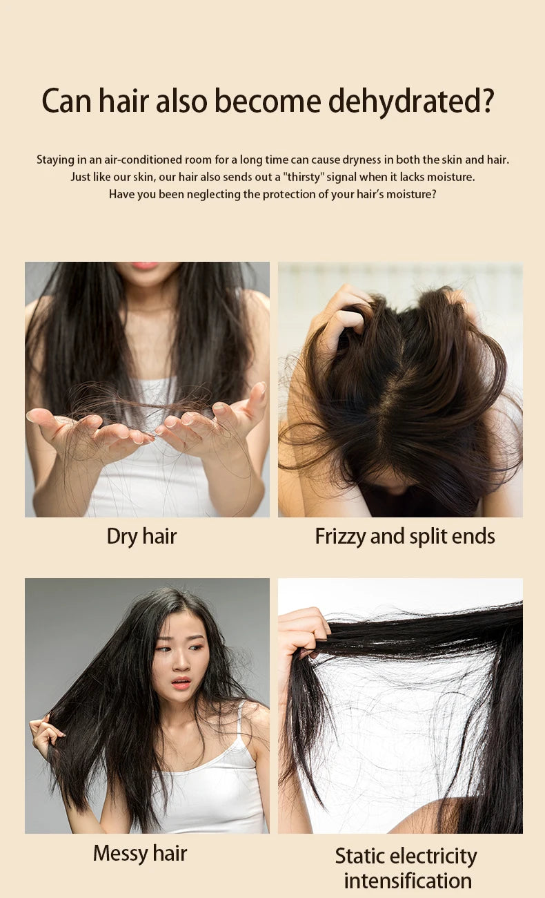 Hot Sale PTC Heating Smart Steam Hair Straightener Brush Smoothing Flat Iron Curly Hair Straightening Comb Electric Hair Brushes