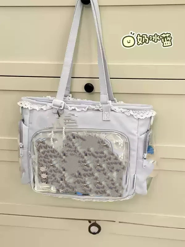 Ballet Girl Large Appetite Itabag Japanese Two-Dimension Single Shoulder Crossbody Bag Gift For Friends Women'S Handbag