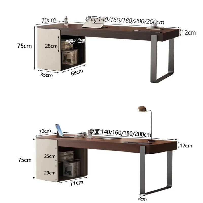 Reception Luxury Office Desk Storage Replica Designer Gaming Writing Vanity Office Desk Organizers Escrivaninha Trendy Furniture