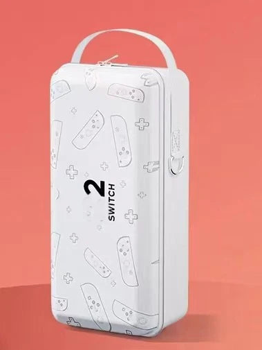 New  For Switch 2 Storage Bag with OLED Protective Cover, Large Capacity Portable Hard Shell Bracket Bag
